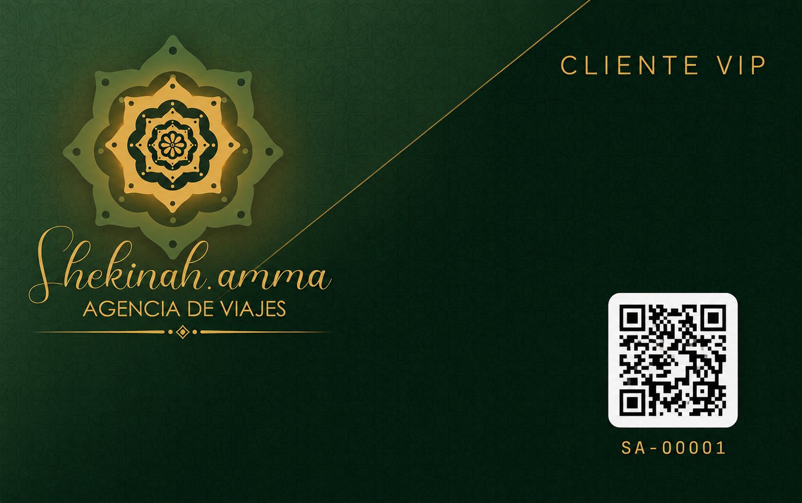 Tarjeta VIP Shekinah.amma — Cliente VIP